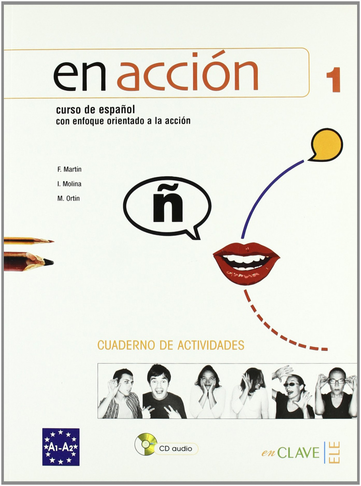 

Книга En accion 1 Cuaderno de actividades + CD
