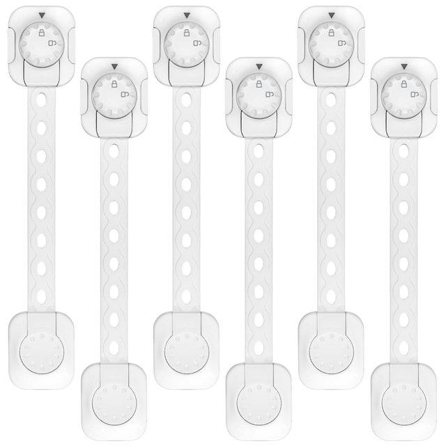 

Блокировка для мебели LolUno Home LU-0003, Белый, LU-2