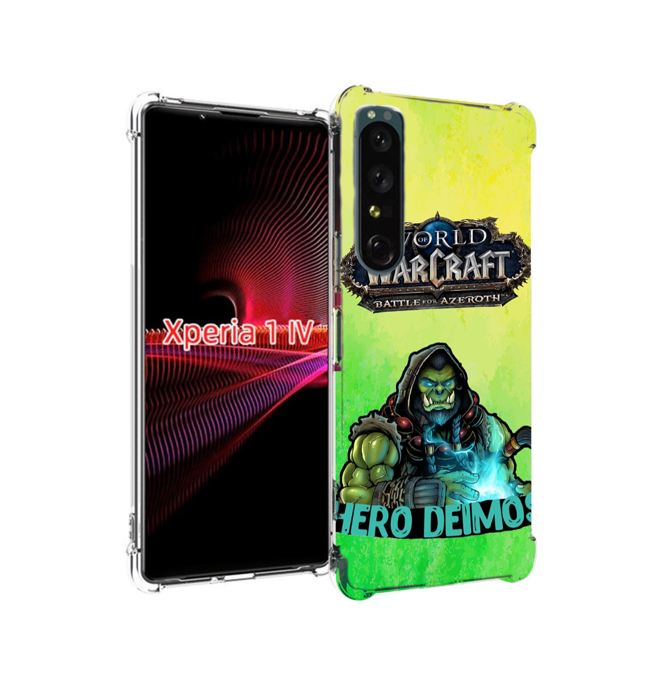 

Чехол накладка MyPads world-of-warcraft мужской для Sony Xperia 1 IV, Прозрачный, Tocco