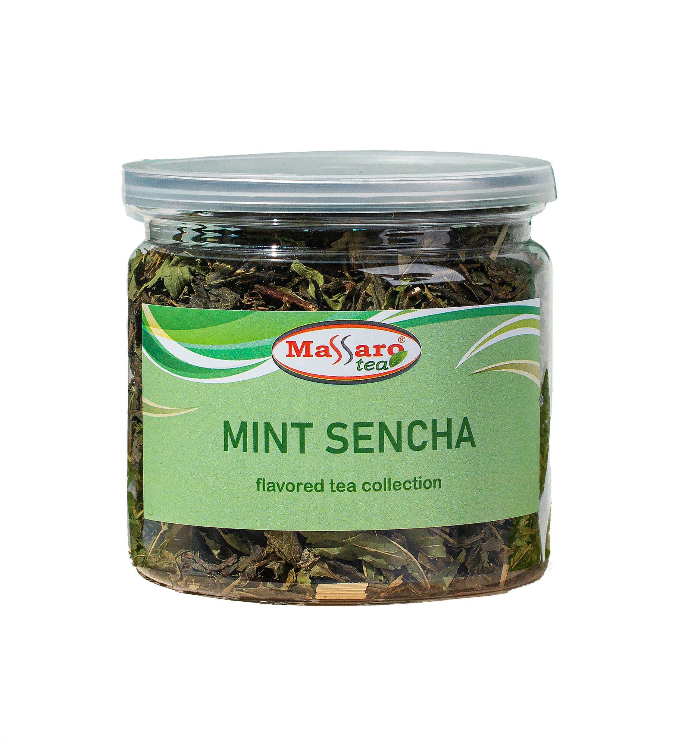 Чай зеленый Massaro tea MINT SENCHA (Мятная Сенча) с мятой и лемонграссом, 50г
