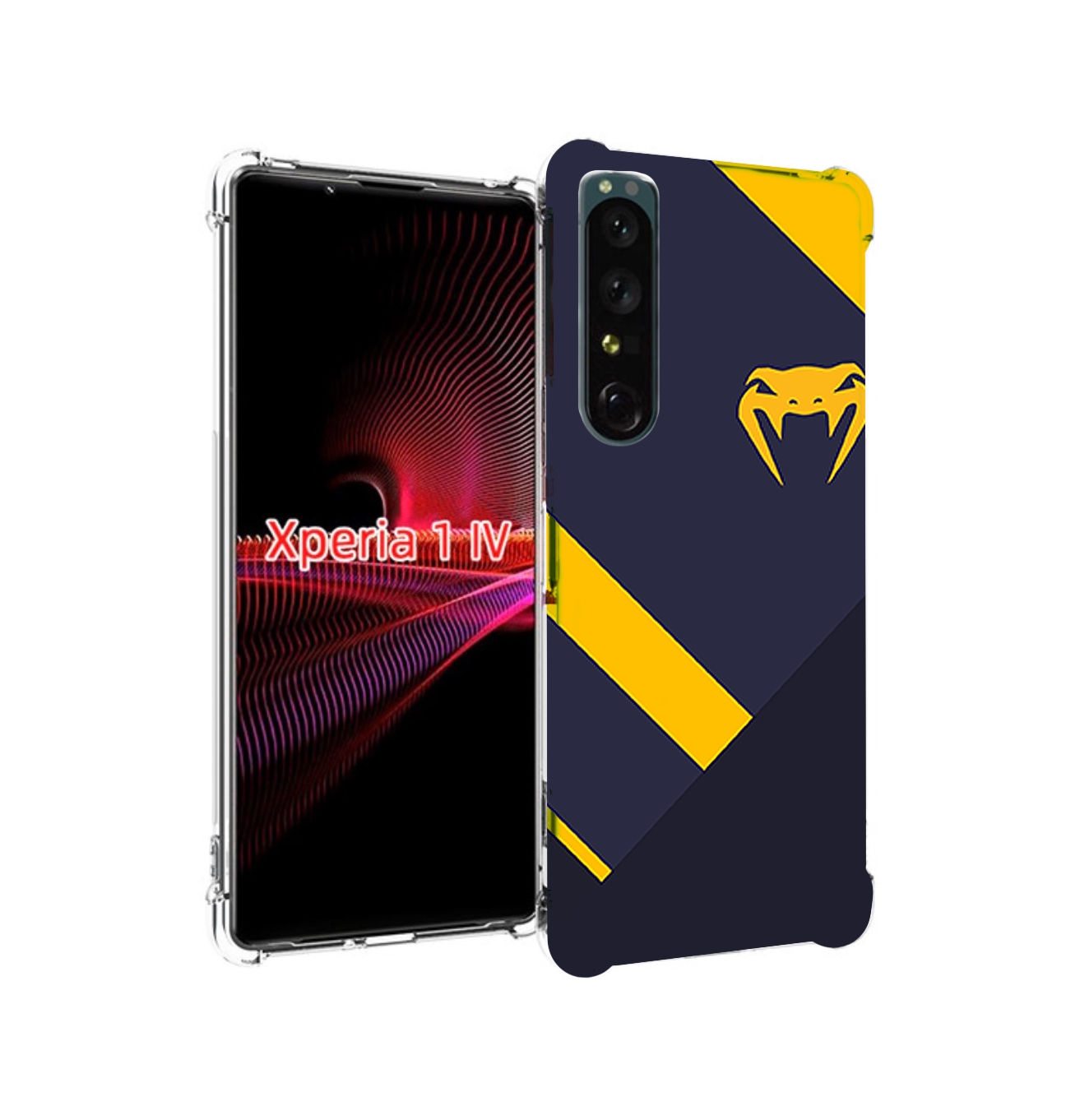

Чехол накладка MyPads venum мужской для Sony Xperia 1 IV, Прозрачный, Tocco