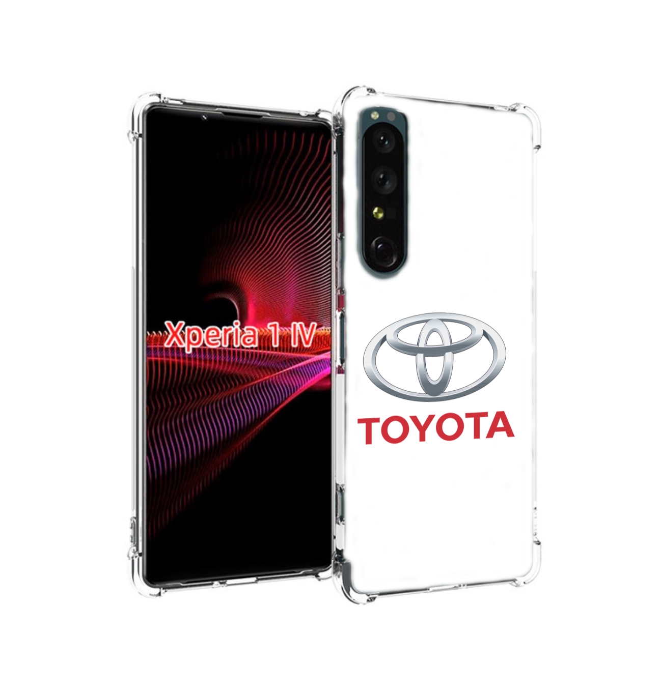 

Чехол накладка MyPads Toyota 4 мужской для Sony Xperia 1 IV, Прозрачный, Tocco