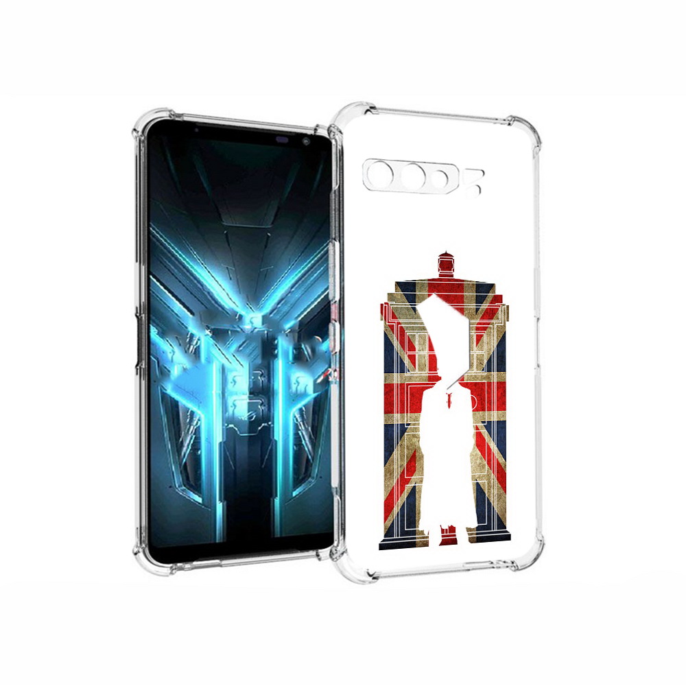 

Чехол MyPads Tocco для Asus ROG Phone 3 шерлок холмс, Прозрачный, Tocco
