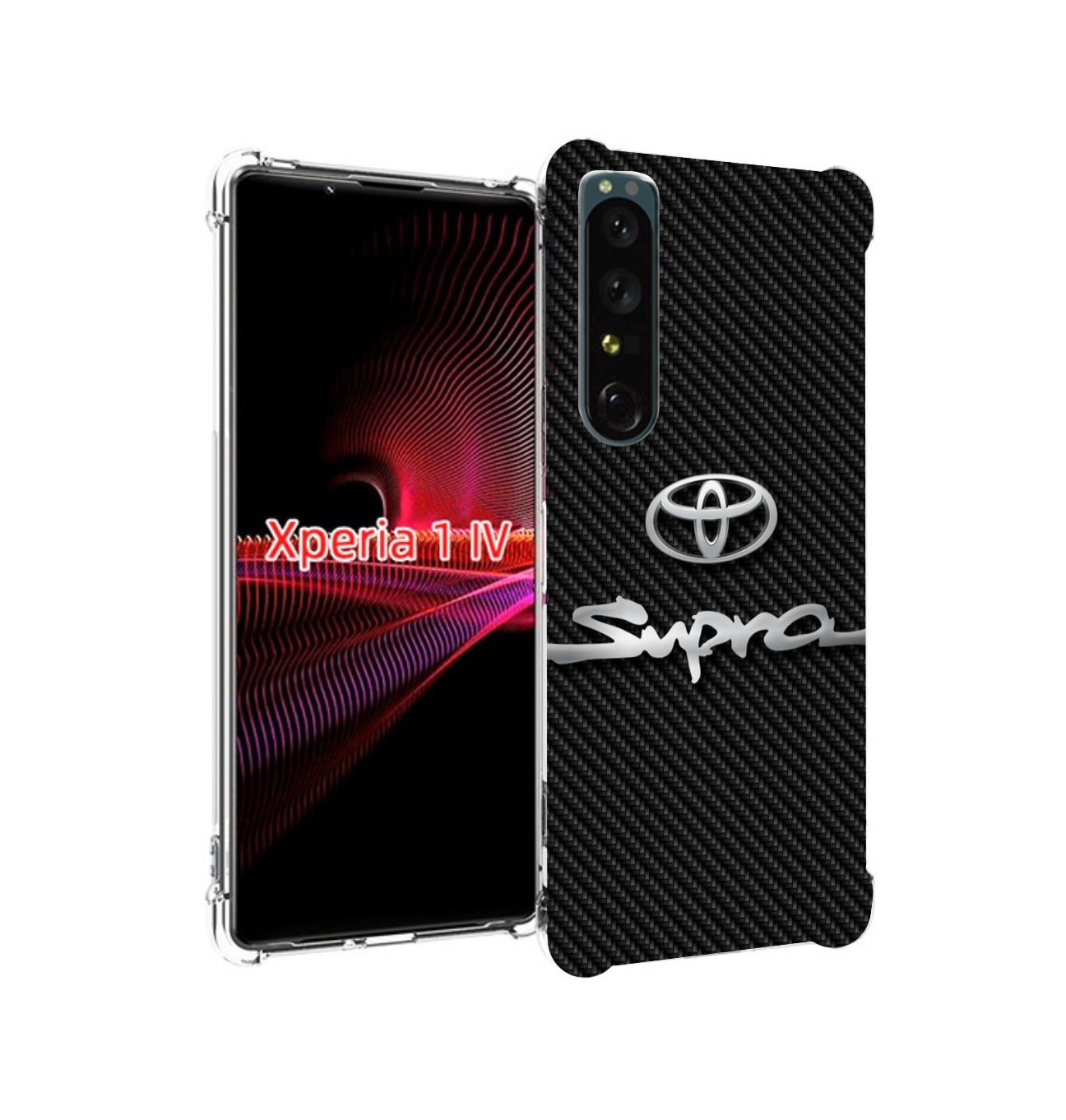 

Чехол накладка MyPads Toyota 2 для Sony Xperia 1 IV, Прозрачный, Tocco