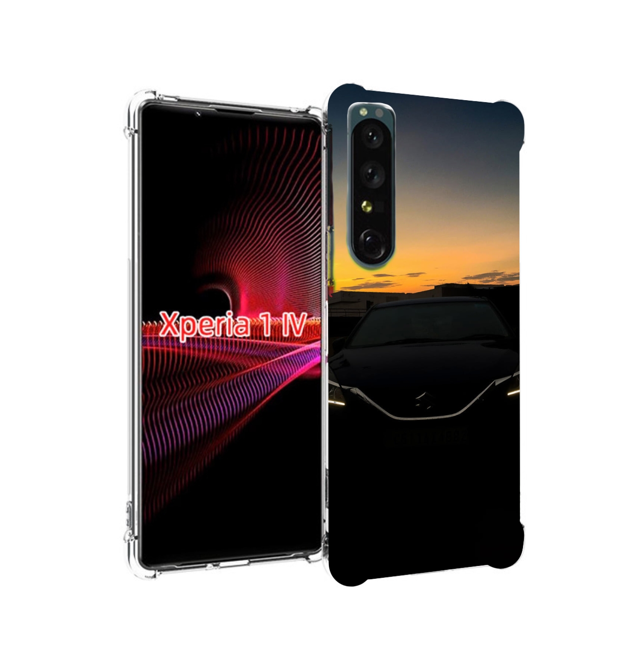 

Чехол накладка MyPads Suzuki мужской для Sony Xperia 1 IV, Прозрачный, Tocco