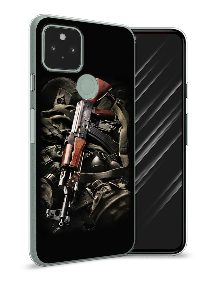 

Чехол Awog на Google Pixel 5A "Автомат", Разноцветный, 271050-5