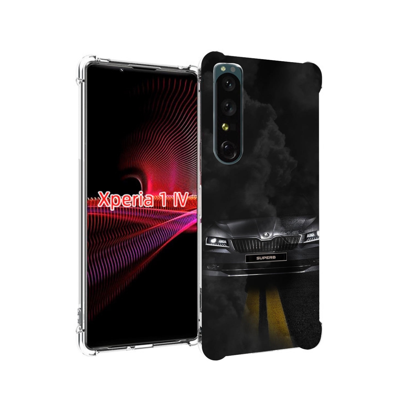 

Чехол накладка MyPads skoda шкода 1 для Sony Xperia 1 IV, Прозрачный, Tocco