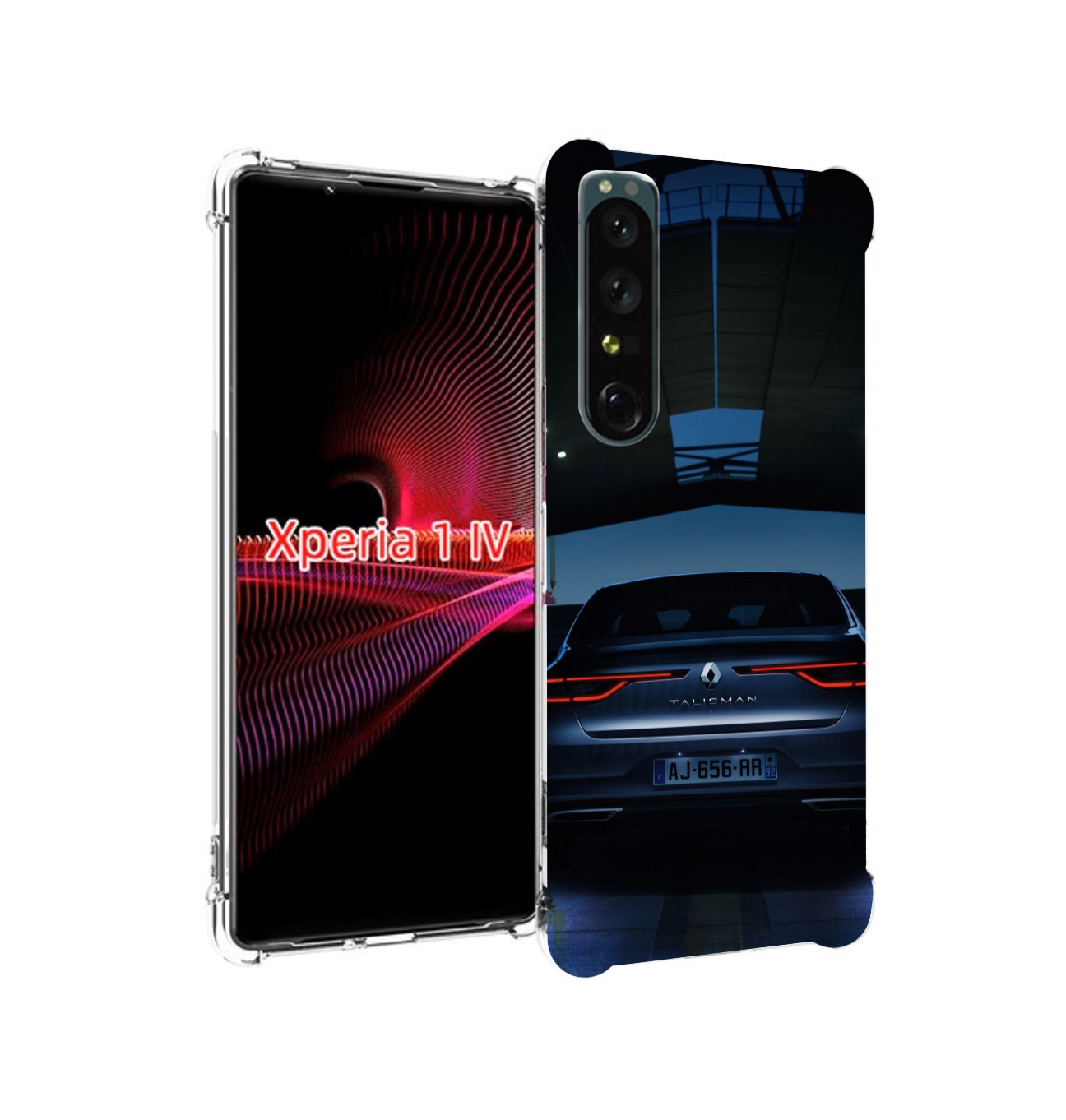 

Чехол накладка MyPads renault рено 1 для Sony Xperia 1 IV, Прозрачный, Tocco