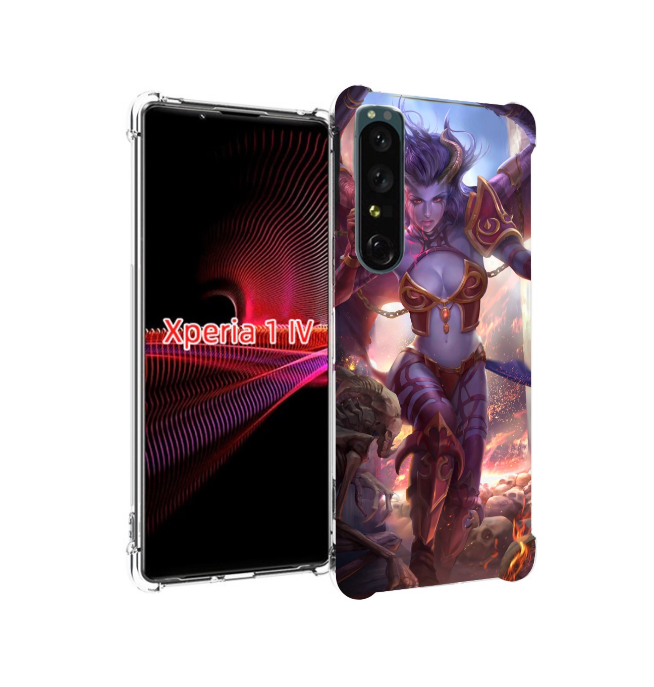 

Чехол накладка MyPads queen of pain dota 2 для Sony Xperia 1 IV, Прозрачный, Tocco