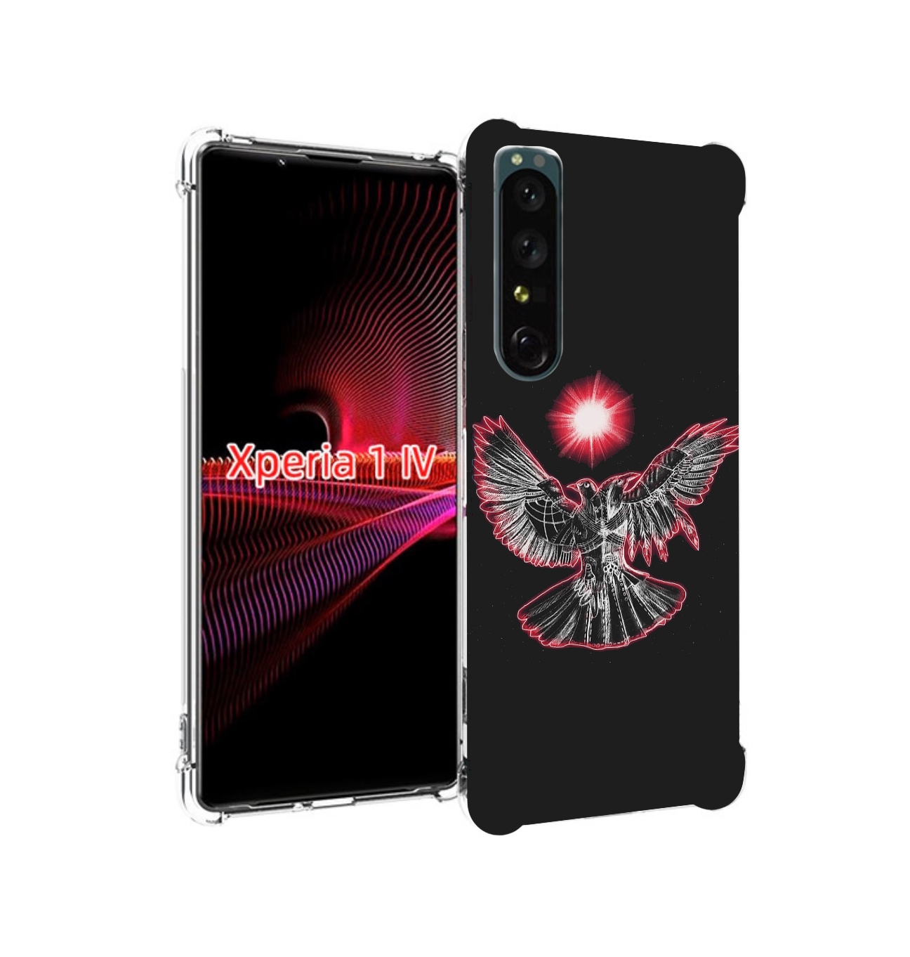 

Чехол накладка MyPads pyrokinesis валькирия для Sony Xperia 1 IV п, Прозрачный, Tocco