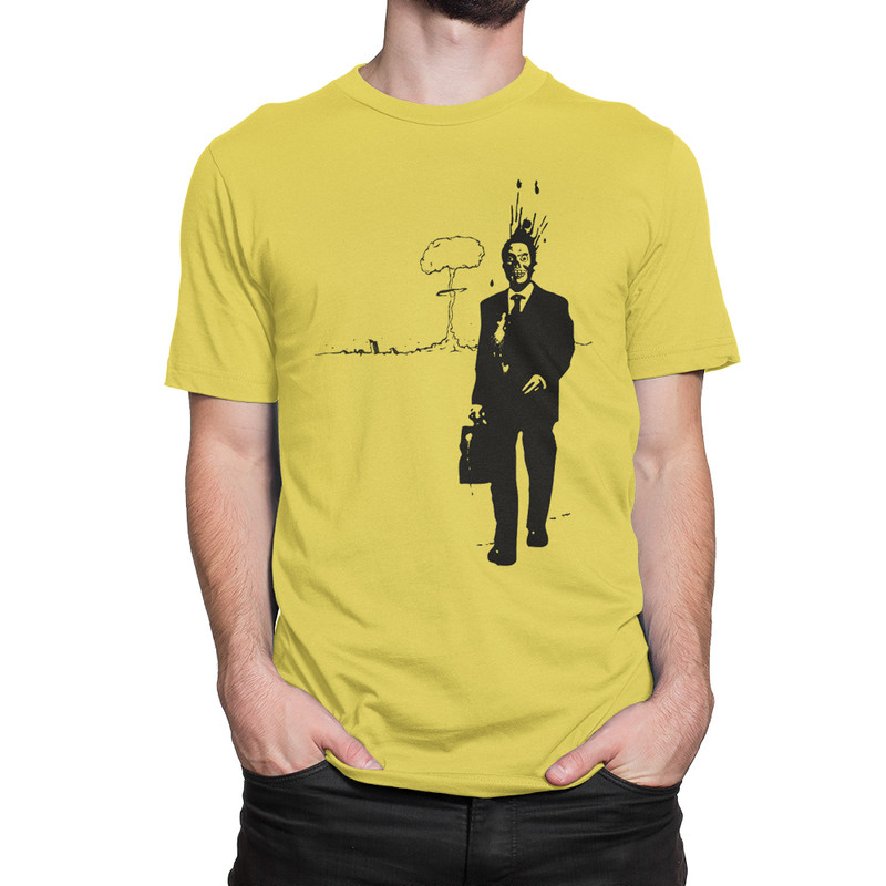 

Футболка мужская Dream Shirts Ядерный Взрыв желтая M, Желтый, Ядерный Взрыв