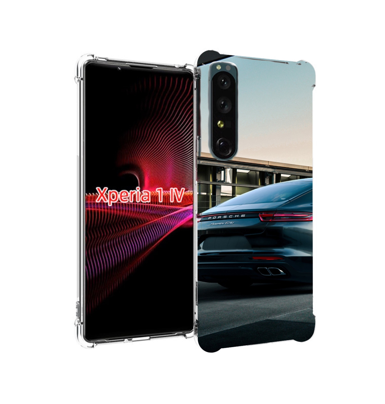 

Чехол накладка MyPads porsche порш 4 для Sony Xperia 1 IV, Прозрачный, Tocco