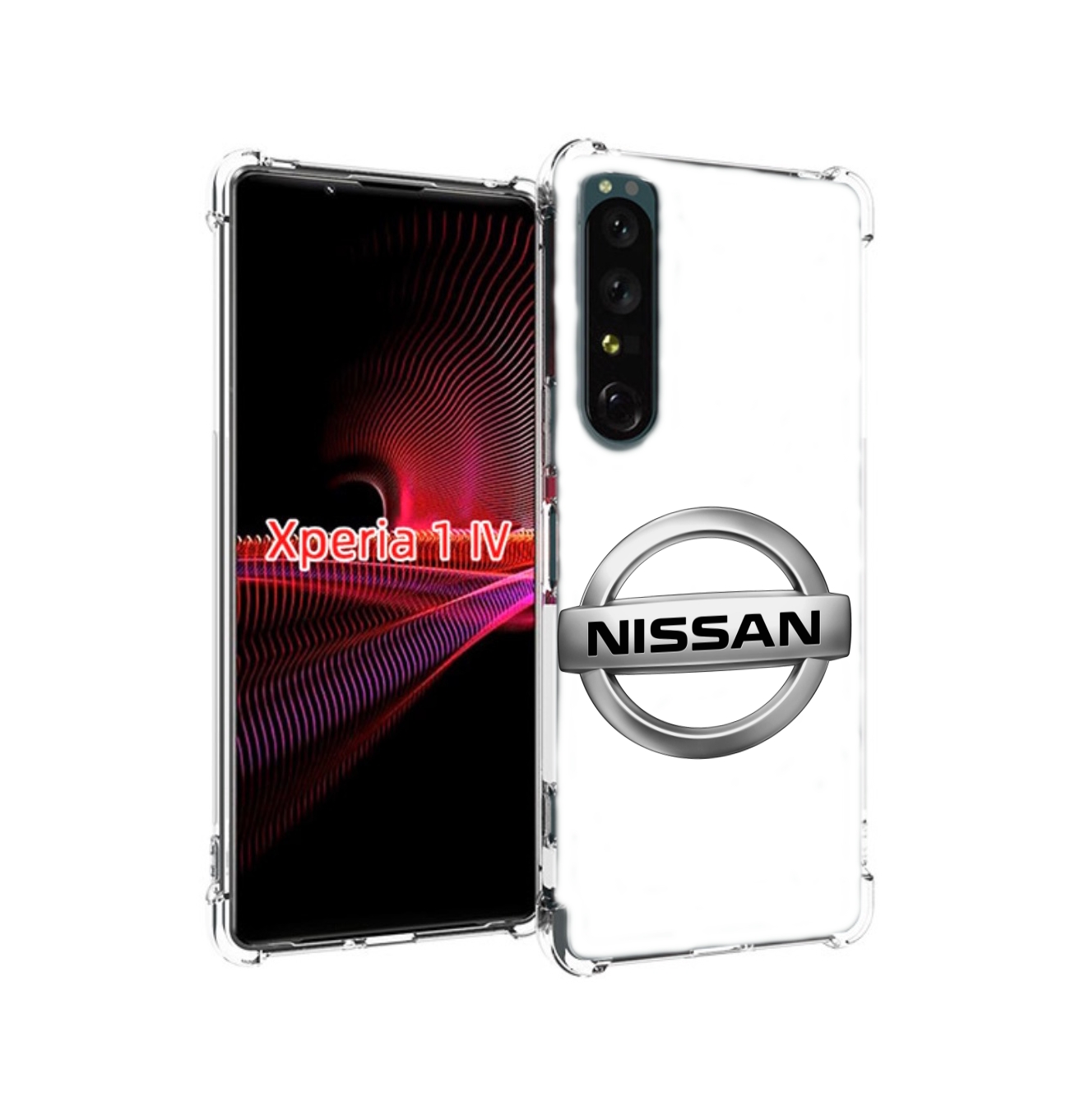

Чехол накладка MyPads nissan-ниссан-3 мужской для Sony Xperia 1 IV, Прозрачный, Tocco