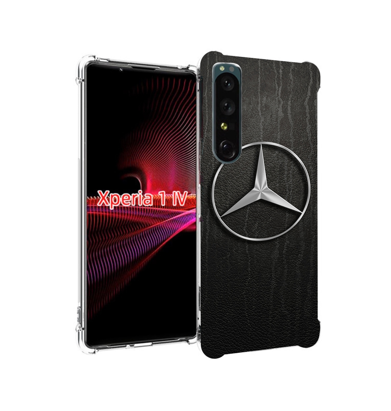 

Чехол накладка MyPads mercedes-мерседес-2 мужской для Sony Xperia, Прозрачный, Tocco