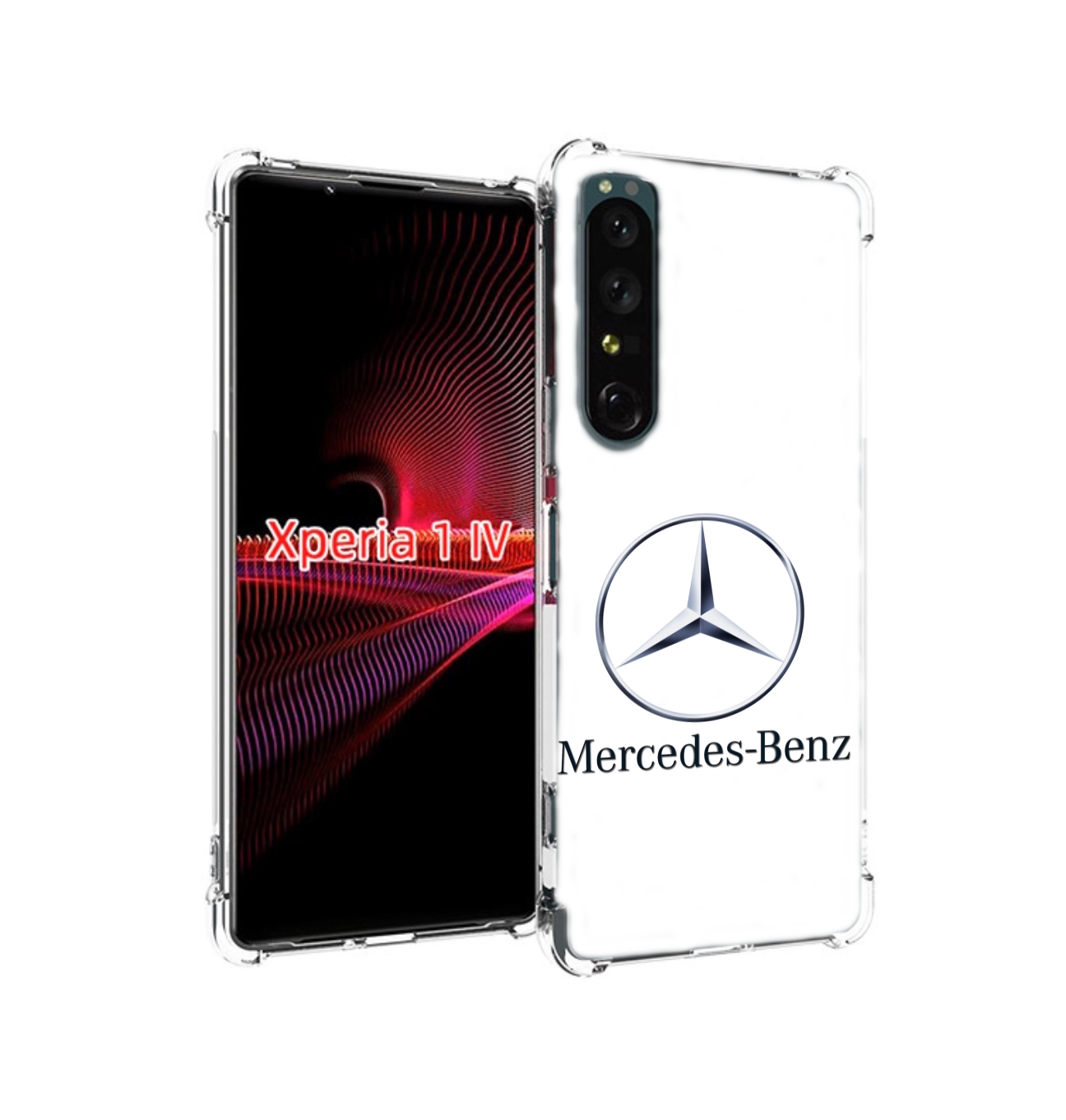 

Чехол накладка MyPads mercedes-7 мужской для Sony Xperia 1 IV, Прозрачный, Tocco