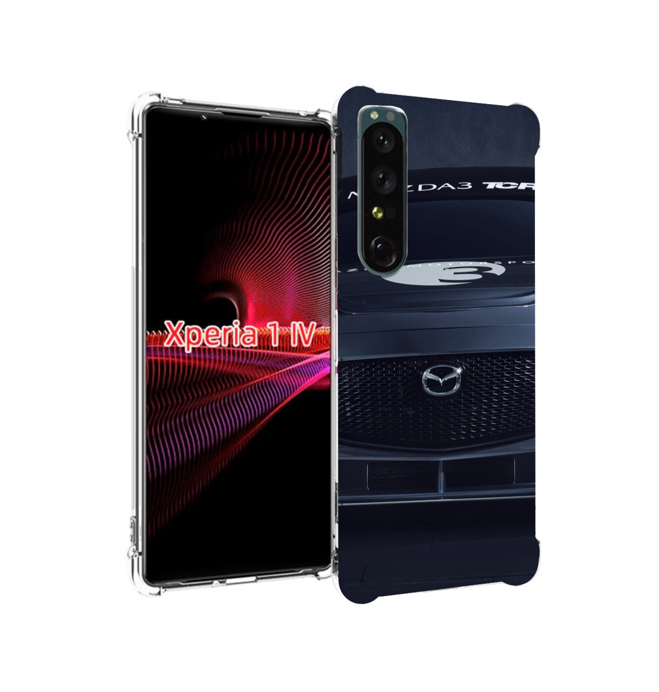 

Чехол накладка MyPads mazda мазда 3 для Sony Xperia 1 IV, Прозрачный, Tocco