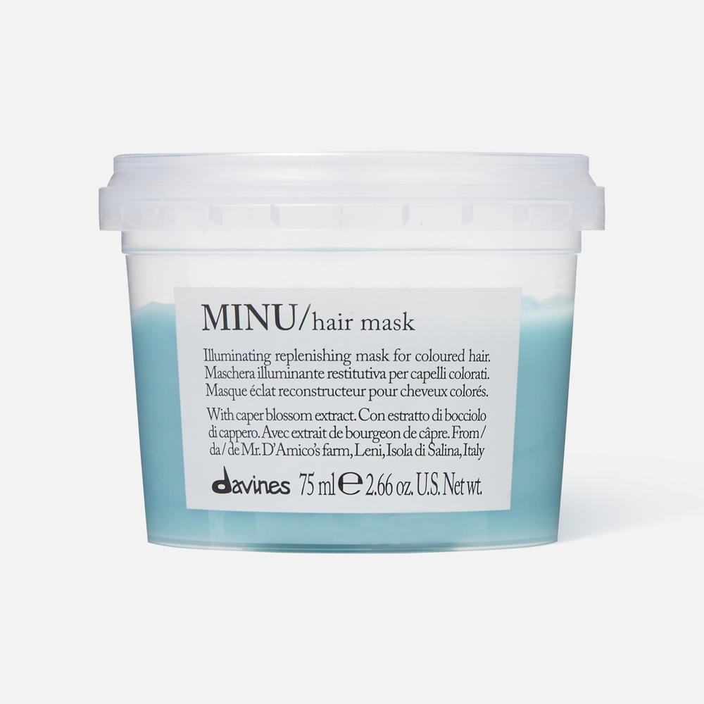 Маска для волос Davines Minu Hair, 75 мл