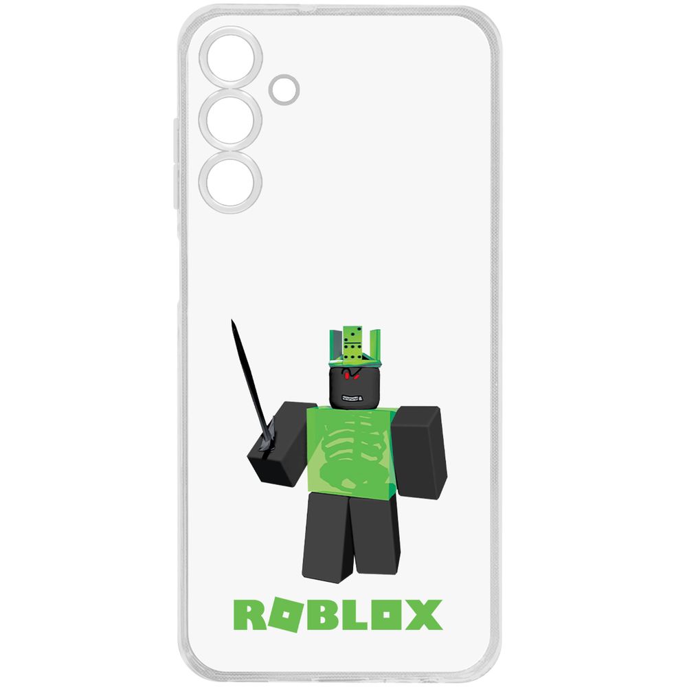 

Чехол-накладка Krutoff Clear Case Roblox-1x1x1x1x1 для Samsung Galaxy A15 4G (A155), Прозрачный