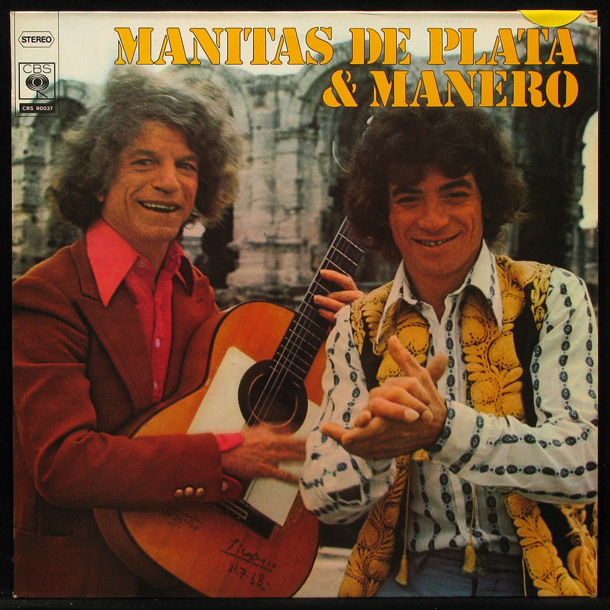 

LP Manitas De Plata - Flamenco De manitas Et de Manero CBS (291685)