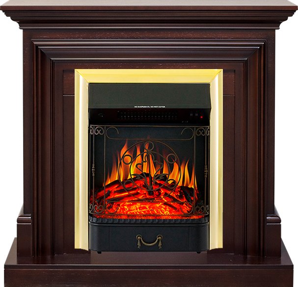 

Каминокомплект Bradford - Темный дуб с очагом Majestic FX Brass