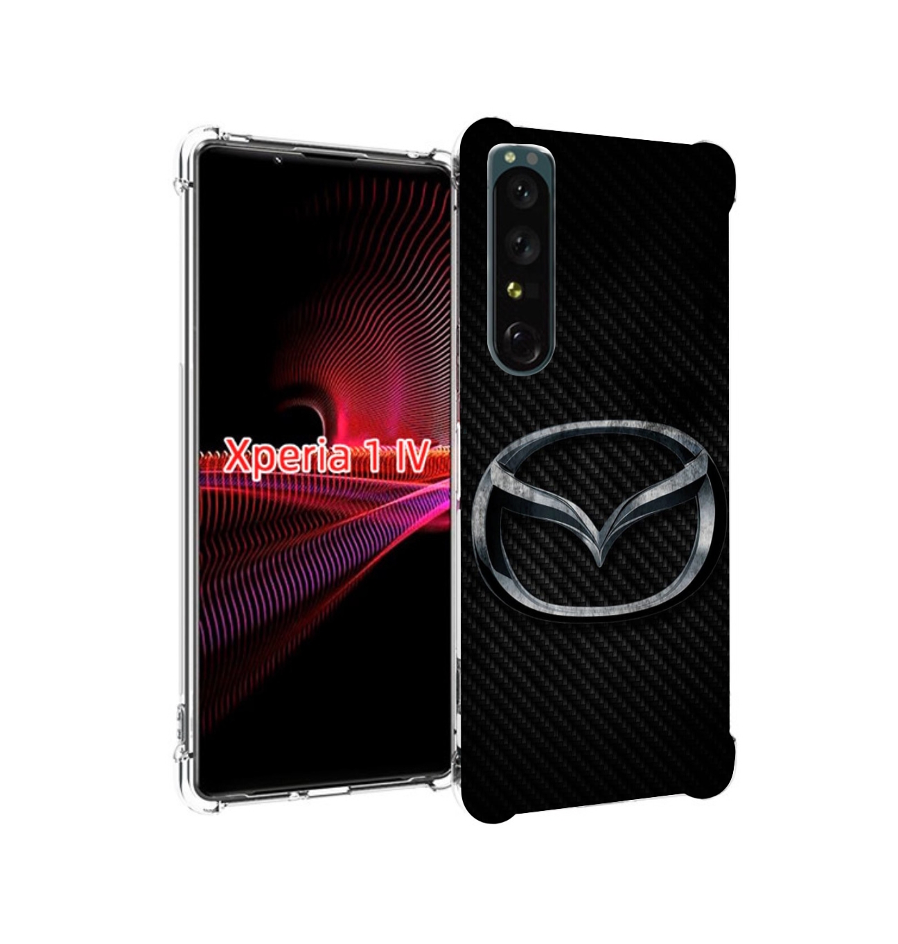 фото Чехол накладка mypads mazda мазда 1 женский для sony xperia 1 iv п