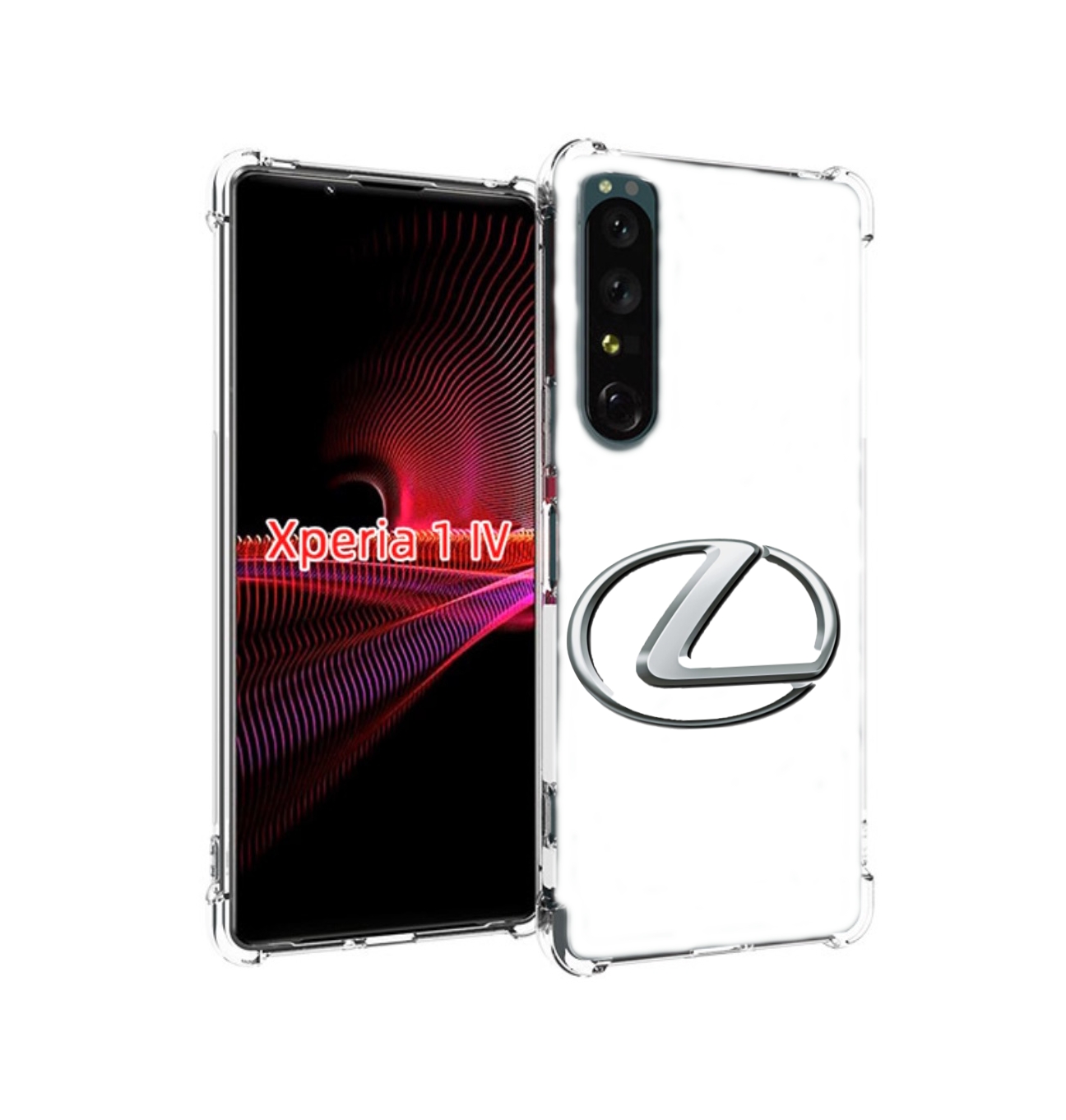 

Чехол накладка MyPads lexus-лексус-5 мужской для Sony Xperia 1 IV, Прозрачный, Tocco