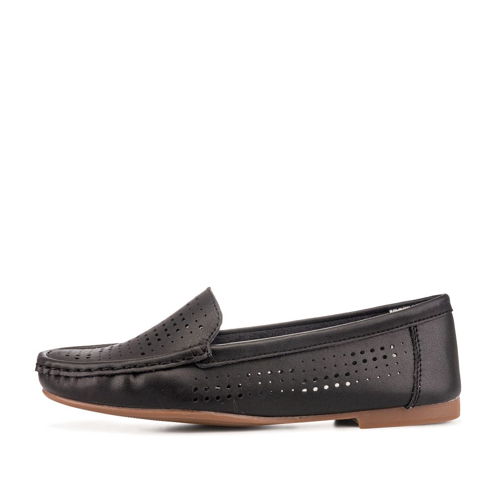 

Мокасины женские Marisetta 40-31WA-84 черные 41 RU, Черный, 40-31WA-84