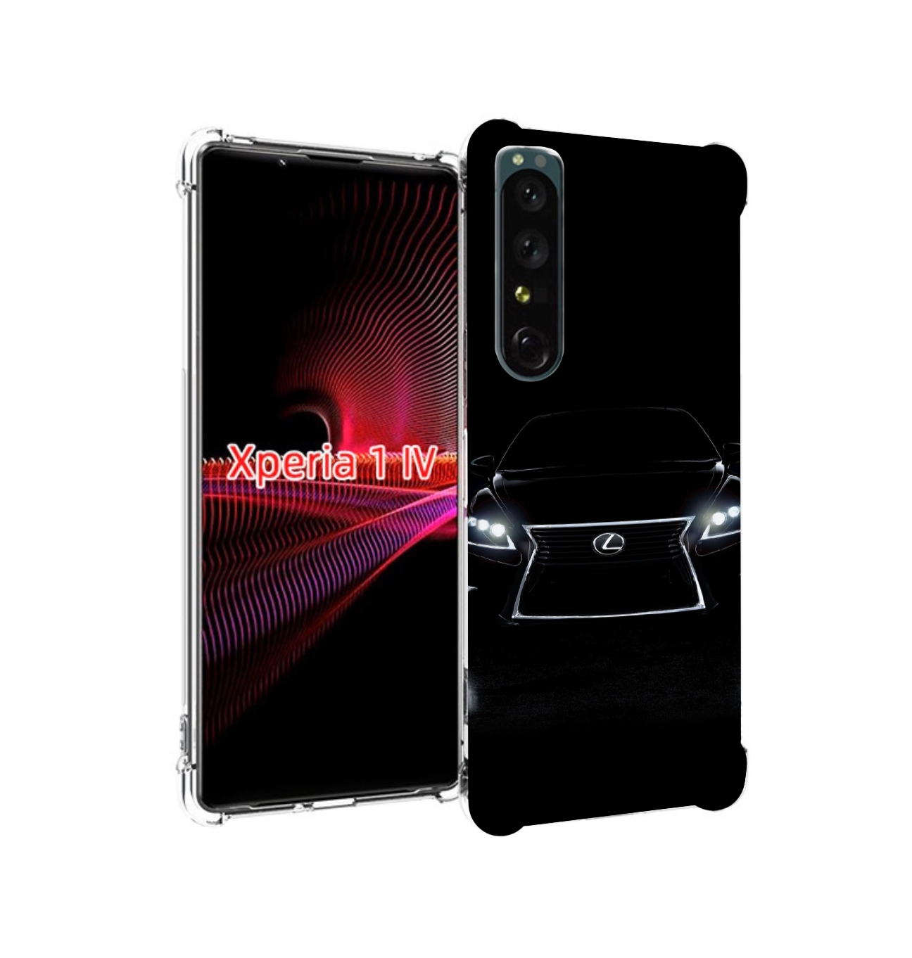 

Чехол накладка MyPads lexus лексус 1 мужской для Sony Xperia 1 IV, Прозрачный, Tocco