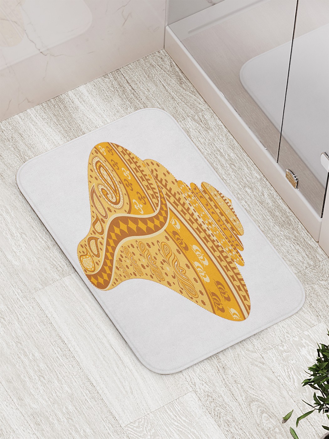 

Коврик противоскользящий для ванной, сауны, бассейна, 77х52 см bath_80533 JoyArty