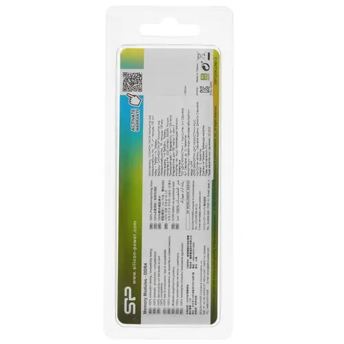 

Оперативная память SILICON_POWER (SP004GBSFU266N02), DDR4 1x4Gb, 2666MHz
