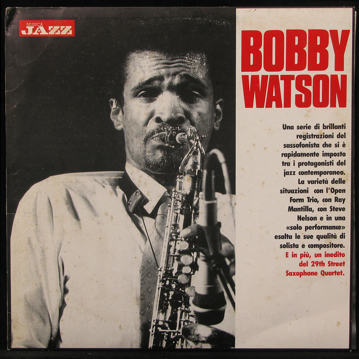 

LP Bobby Watson - Bobby Watson Red (291280)