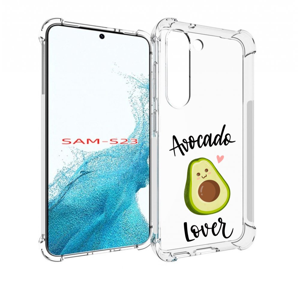 

Чехол MyPads Авокадо-любовь для Samsung Galaxy S23, Прозрачный, Tocco