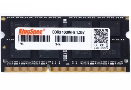 

Оперативная память KINGSPEC (KS1600D3N13504G), DDR3 1x4Gb, 1600MHz