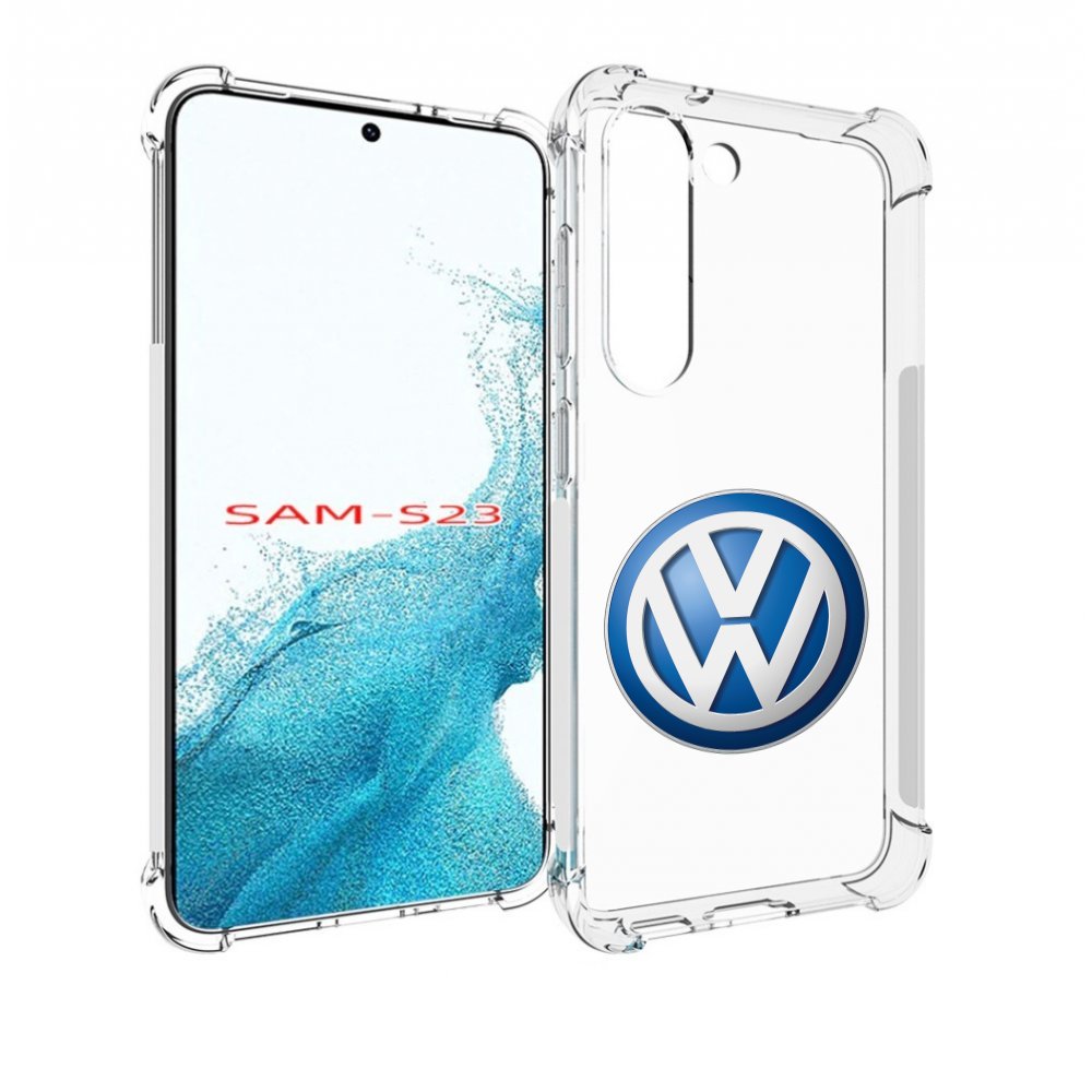 

Чехол Mypads Volkswagen Мужской Для Samsung Galaxy S23, Прозрачный, Tocco