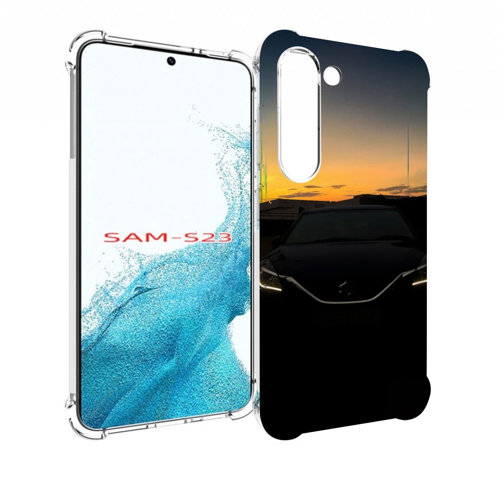 

Чехол Mypads Suzuki 2 Мужской Для Samsung Galaxy S23, Прозрачный, Tocco