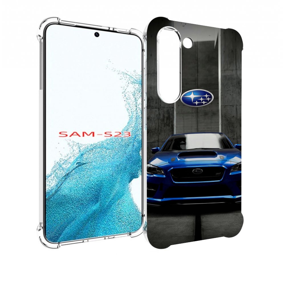 

Чехол Mypads Subaru 1 Мужской Для Samsung Galaxy S23, Прозрачный, Tocco