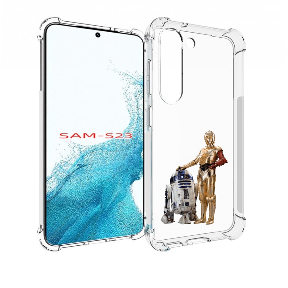 

Чехол Mypads Star Wars Для Samsung Galaxy S23, Прозрачный, Tocco