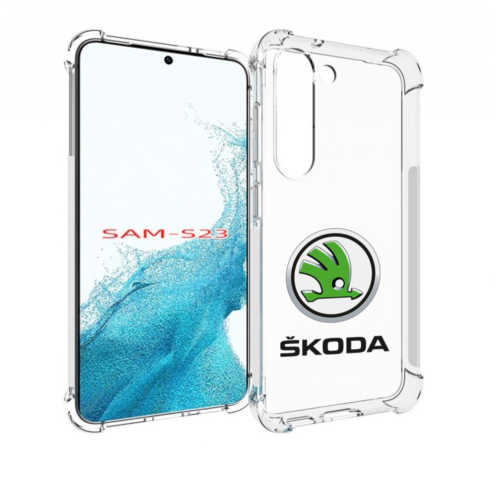 

Чехол Mypads Skoda 4 Мужской Для Samsung Galaxy S23, Прозрачный, Tocco