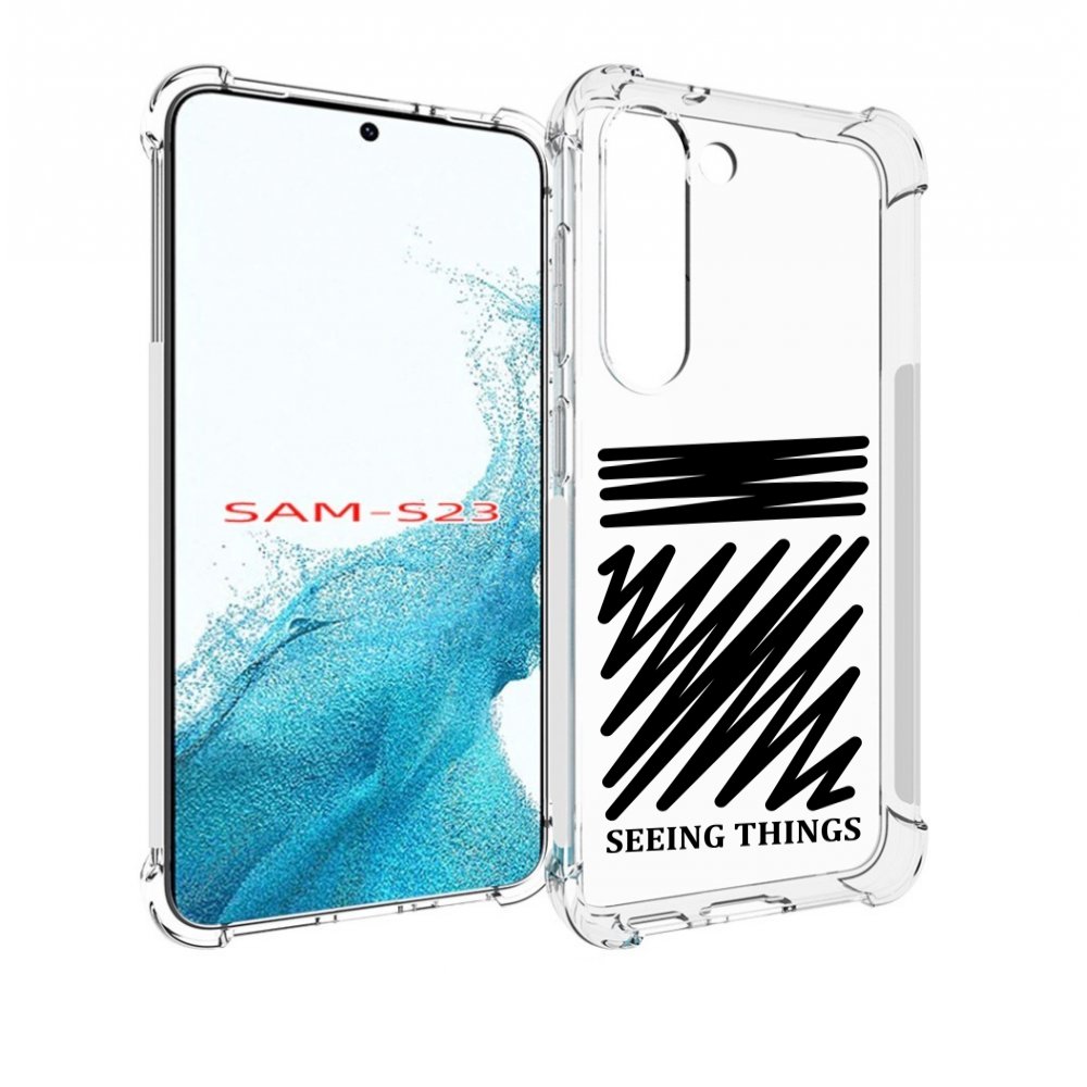 Чехол Mypads Seeing-Things Для Samsung Galaxy S23