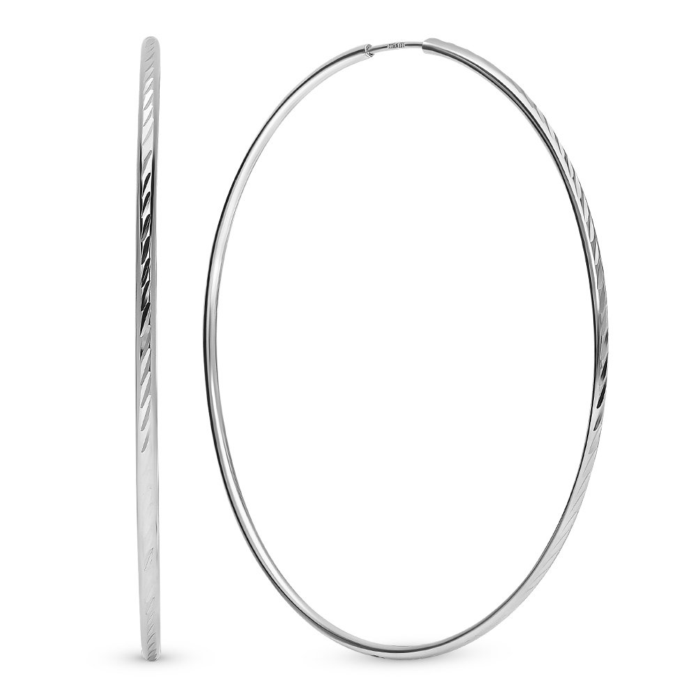 

Серьги из серебра без вставки 585Gold 702007161, 702007161