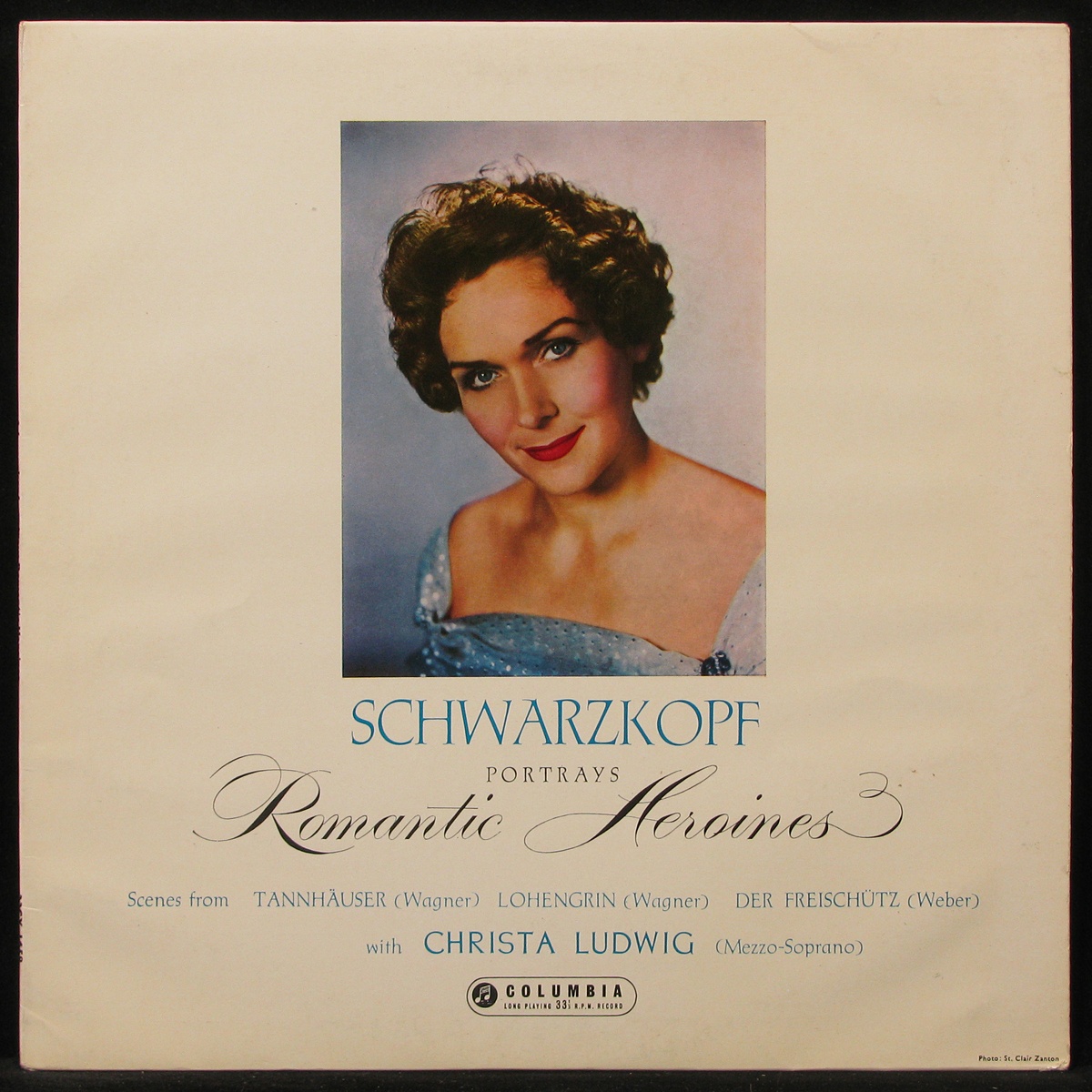 

LP Elisabeth Schwarzkopf - Schwarzkopf Portrays Romantic (mono) Columbia (290770)