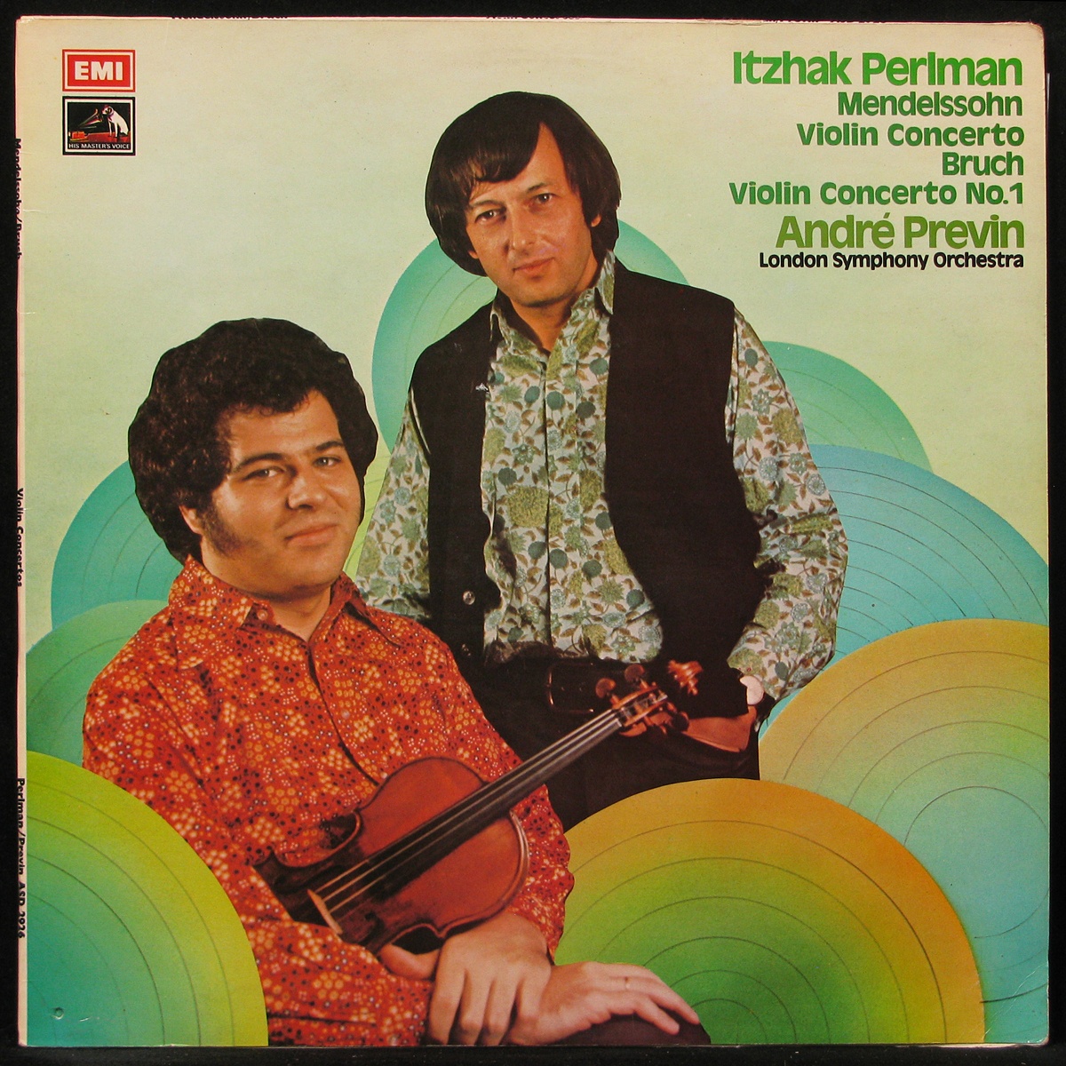 

LP Itzhak Perlman / Andre Previn - Mendelssohn: Violin Concerto / Bruch: Violin (290767)