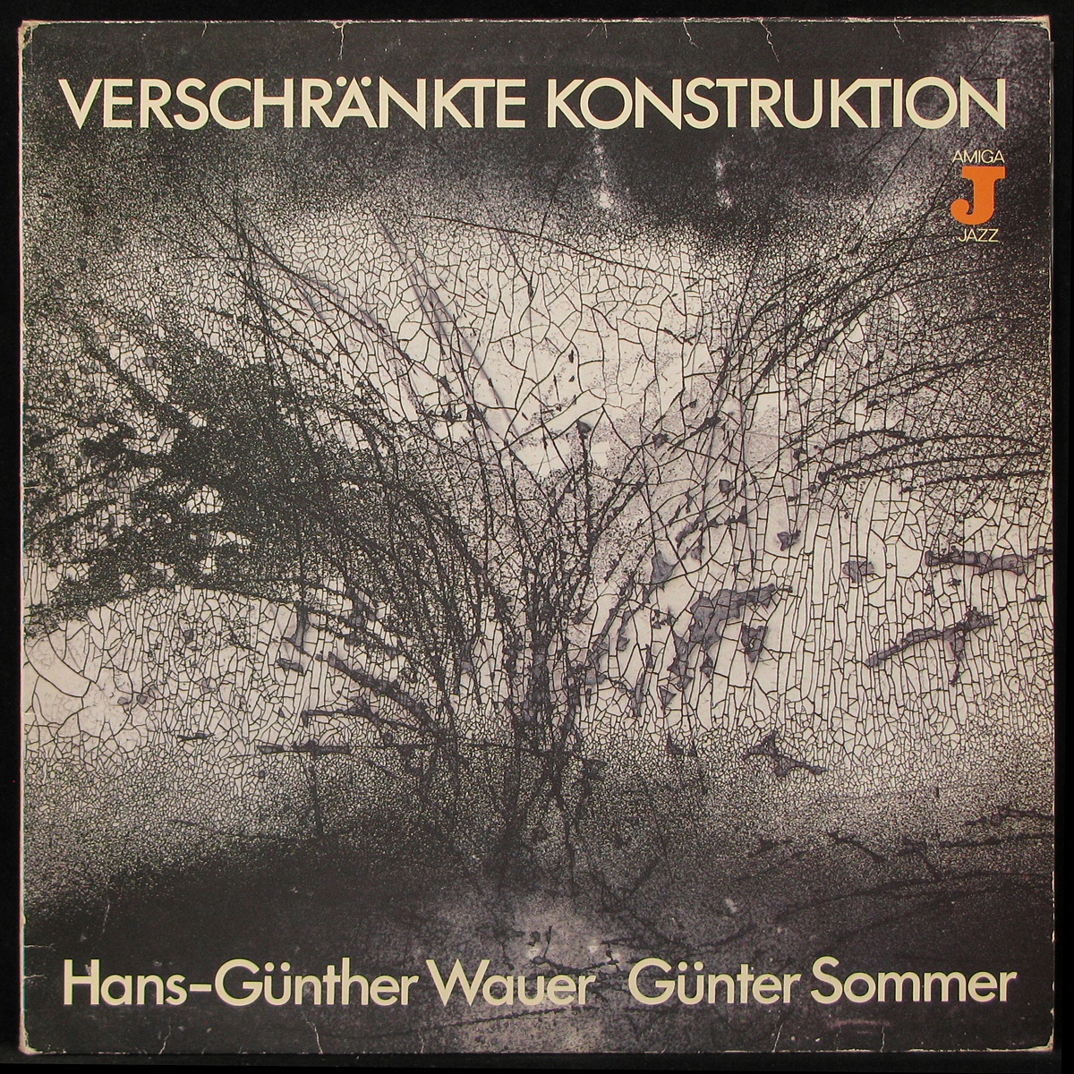 LP Hans-Gunther Wauer / Gunter Sommer - Verschrankte Konstruktion Amiga (290733)