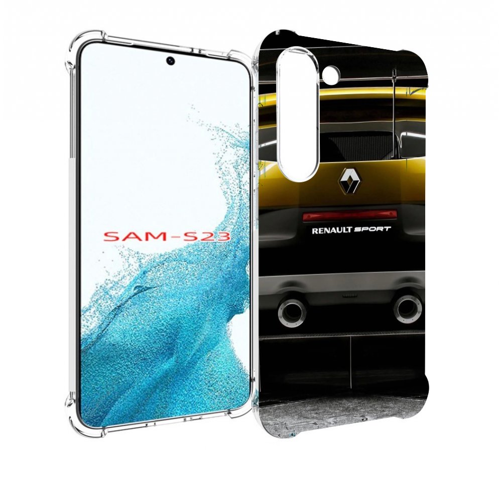 

Чехол Mypads Renault 3 Мужской Для Samsung Galaxy S23, Прозрачный, Tocco