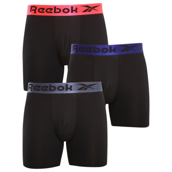 Комплект трусов Reebok боксер, для мужчин, U5_F8345_RBK, чёрный, M, 3 шт.