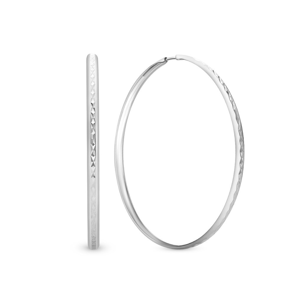 

Серьги из серебра без вставки 585Gold 702007094, 702007094