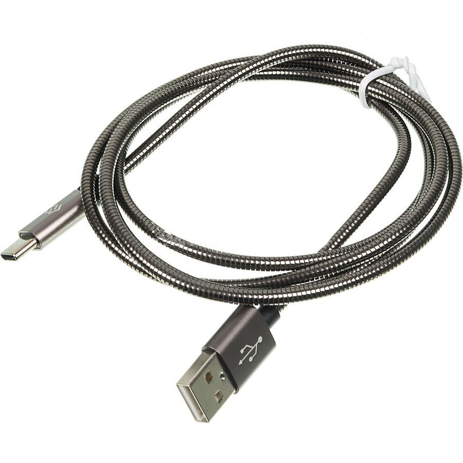 Кабель Digma USB A(m)-USB Type-C (m) 1.2м Grey