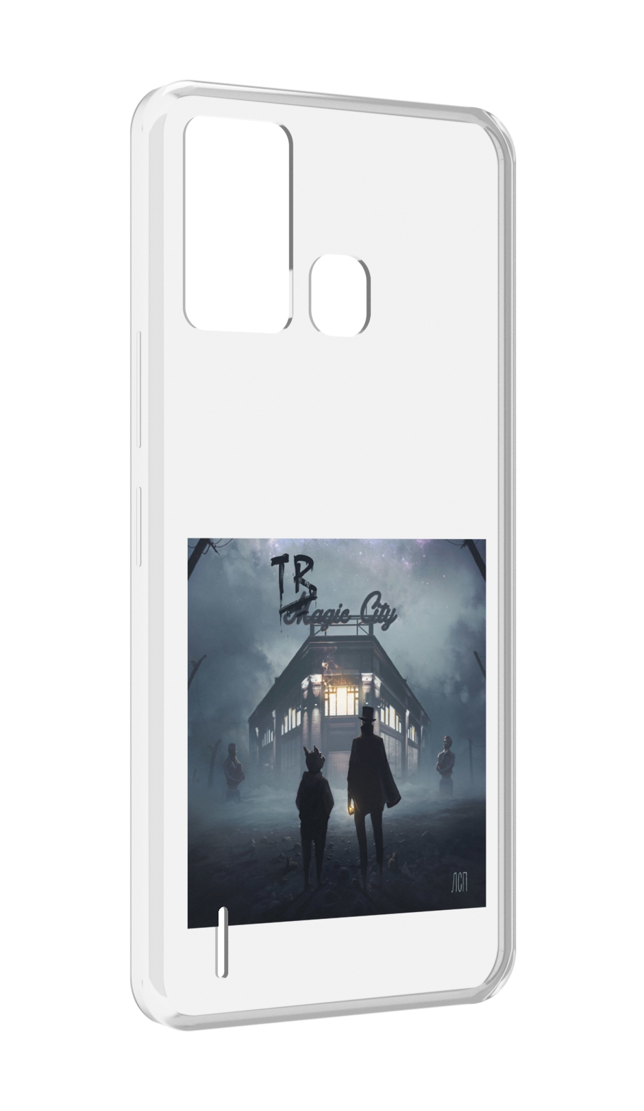 

Чехол MyPads Tragic City ЛСП для ITEL S16 / ITEL Vision 1 Pro, Прозрачный, Tocco