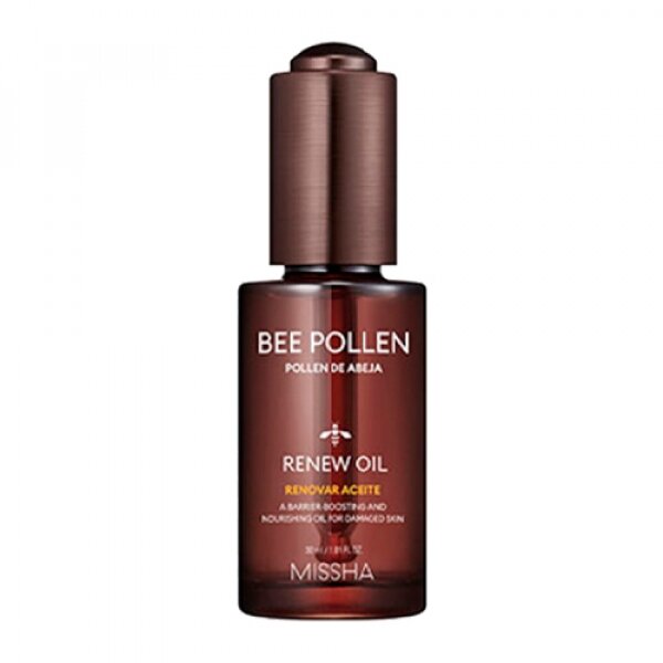 фото Питательное масло для лица, missha, bee pollen renew intense oil, 30 мл