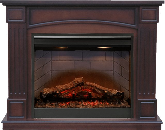 

Каминокомплект Boston - Махагон коричневый антик с очагом Symphony 26'' DF2608-INT